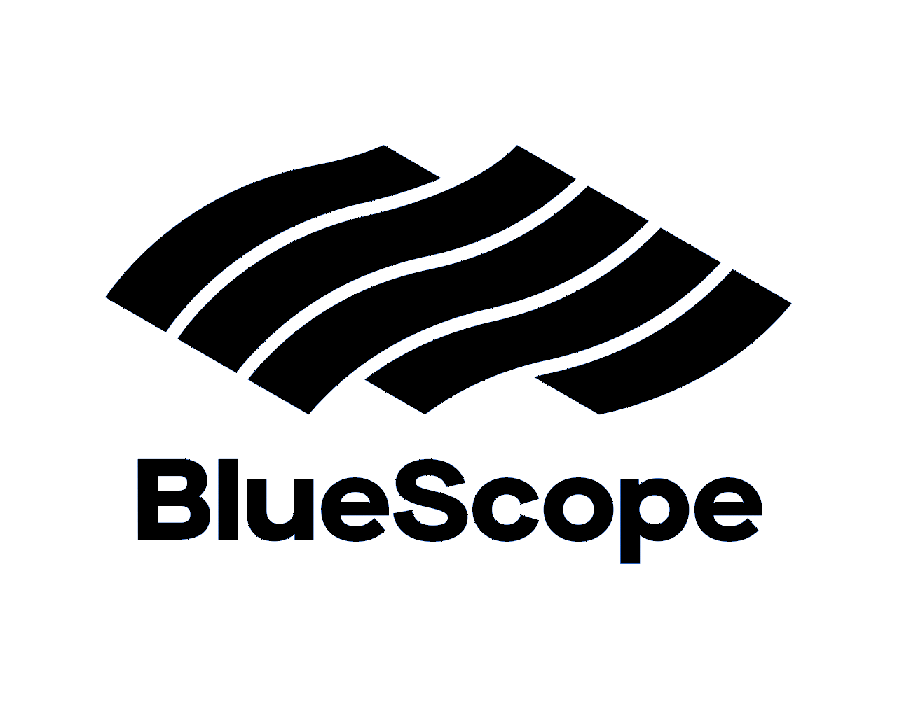 Bluescope black logo