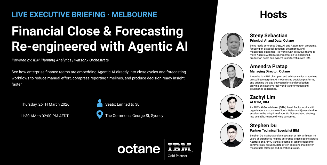 Financial Close & Forecasting Re-engineered with Agentic  AI