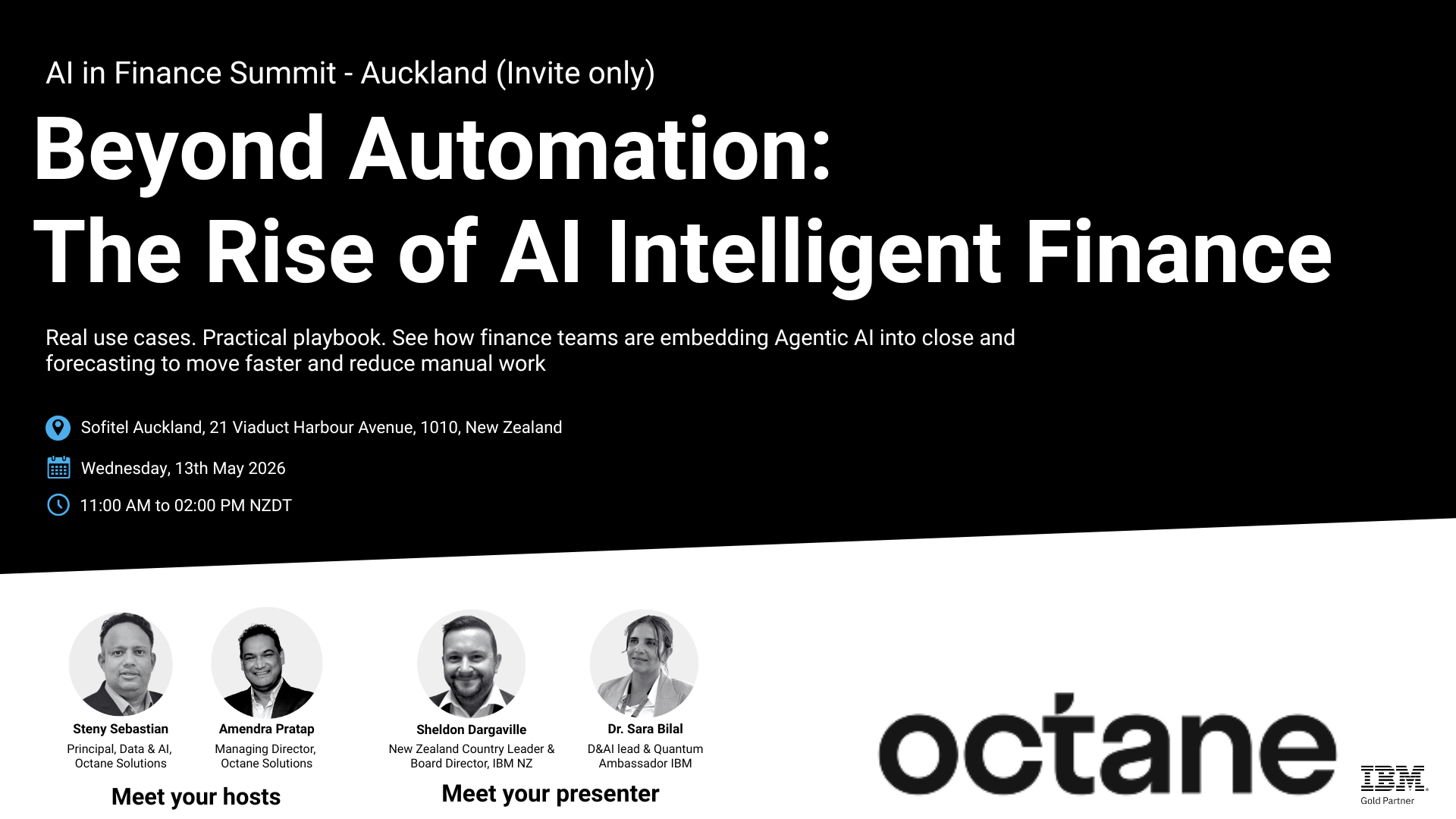 Auckland AI in Finance Lunch Summit - Enterprise AI event in Auckland