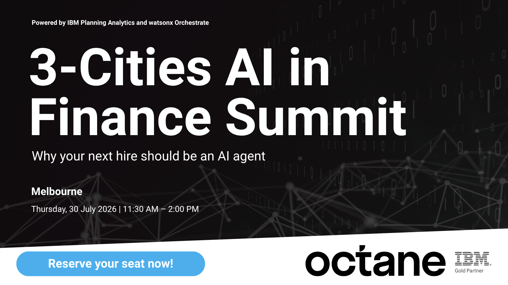 Executive Lunch · Melbourne Financial Close & Forecasting Re-engineered with Agentic AI