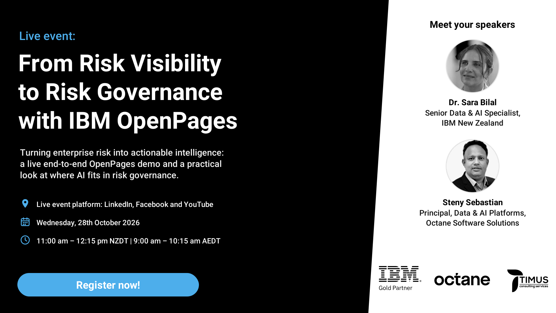 From Risk Visibility to Risk Governance with IBM OpenPages
